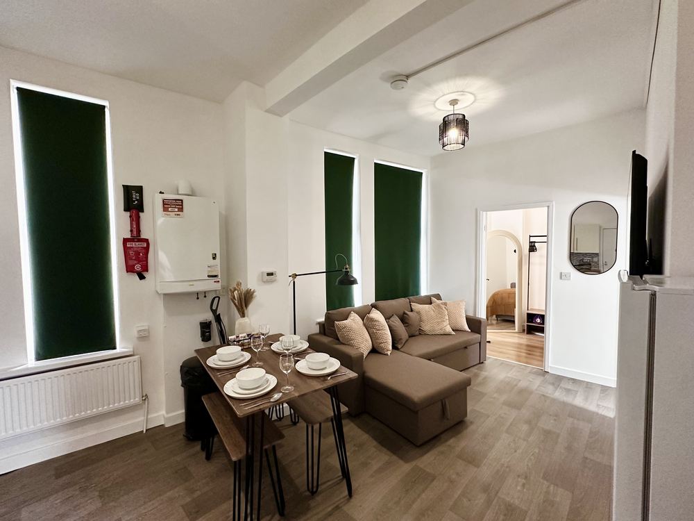 Living and dining area